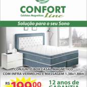 Colchão Life Magnético com Massagem