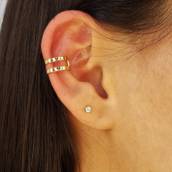 Brinco Piercing falso fake 
