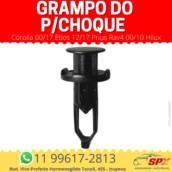 Grampo do P/choque Corolla 00/17 Etios 12/17 Prius Rav4 00/10 Hilux