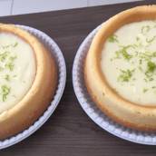 Bolo de limão aberto