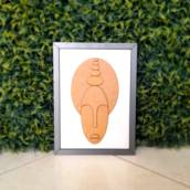 Quadro Máscara Africana