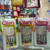Churu para gatos de diversos sabores 