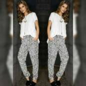 Calça Pijama Animal Print (Disponível no Tamanho: 40/42).