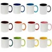 Caneca de porcelana coloridas