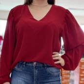 Blusa feminina adulta 