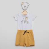 Conjunto com short  marca milon SAFARI