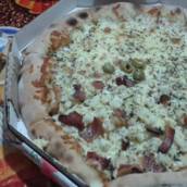 PIZZA DE BACON