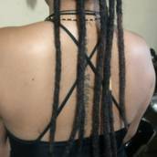 Extensão de dreads naturais