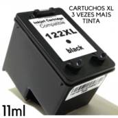 Cartucho HP 122XL 122 CH564HB Preto 11ml COMPATÍVEL