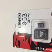 Cartão de Memória 8 GB 