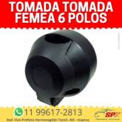 Tomada Tomada Femea 6 Polos