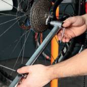 Alinhamento de gancheira de bicicleta em Campinas, SP