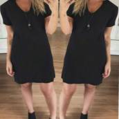 Vestido Básico de Malha Malwee ( Semelhante a esse Disponível no Tamanho: 44/46)