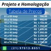 Projeto e Homologação
