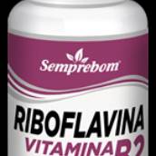 VITAMINA B2 - RIBOFLAVINA - 240MG - 60 CAPSULAS