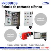 Painéis de comando elétrico para queimadores Ecoflam, Elco, Cuenod e PRB - PRB Combustão Industrial Ltda | Ecoflam no Brasil