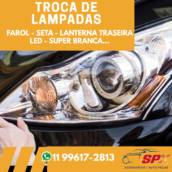 LÂMPADA: FAROL - SETA - LANTERNA - LED - SUPER BRANCA
