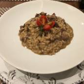 Risoto de Filé com Funghi