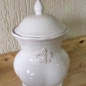 Vaso Cerâmica Branco,