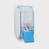 Saboneteira Urban Compacta Azul Glass | Premisse