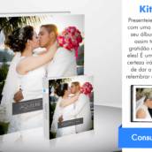 Kit Sogra - Miniatura de álbum de casamento para sogra