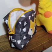 Necessaire Forrada Infantil Nylon 3 tamanhos - tema Raposa