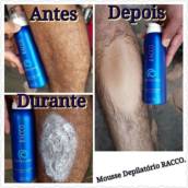 Mousse depilatório Racco