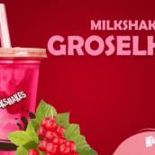 Milk Shake de Groselha