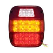 LANTERNA TRASEIRA LED BIVOLT PARA CAMINHÕES FORD/VW