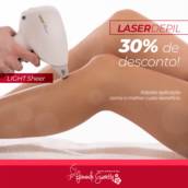 Depilação a Lase - 30% OFF