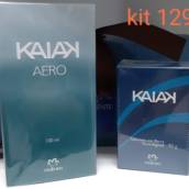Perfume Kaiak Aero100ml + Sabonete kit masculino em Bauru