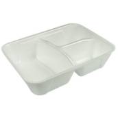 Bandeja Térmica 90 Funda 3 Divisórias 900 ml de Isopor com 100 unid.