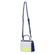 Bolsa bliss off white marinho
