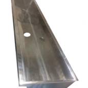Lavatório 1.50 Em Aço Inox