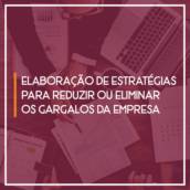 Elaboração de Estratégias para reduzir ou eliminar   os gargalos da empresa