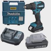 Parafusadeira Furadeira Impacto Bateria 18V Brushless com Maleta Carregador e 2 Baterias 2AH 1/2" Bivolt Makita DHP490WVE em Birigui, SP por Casa dos Parafusos - Saudades