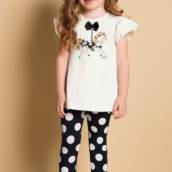 Conjunto com legging milon CARROSSEL