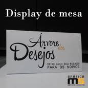 Display de mesa em Bauru