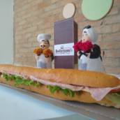 Lanche de metro Presunto e Queijo 70cm