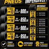 4 pneus