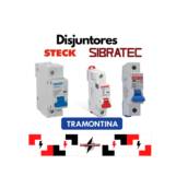 Disjuntores Steck e Sibratec