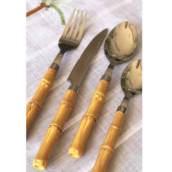 Talheres de bambu 