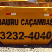 Caçamba estacionária de 3m³ em Bauru