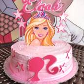 Bolo da Barbie