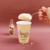 Bolo no Pote de Gelado de Coco 
