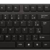 Teclado com fio