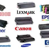 Toner para impressora laser monocromática e colorida.