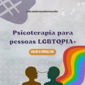 TERAPIA PARA PESSOAS LGBT+