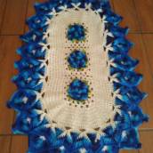 Tapete croche bico torcido