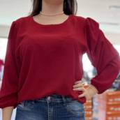 Blusa feminina adulta 